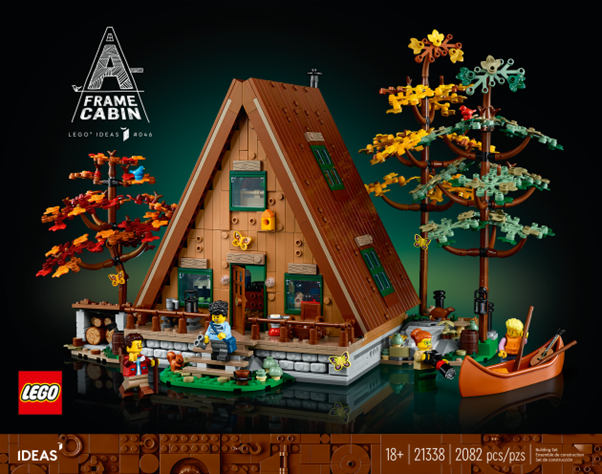 LEGO Ideas A Frame Cabin