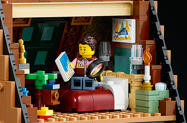 A FRAME Cabin Looking Inside LEGO Ideas