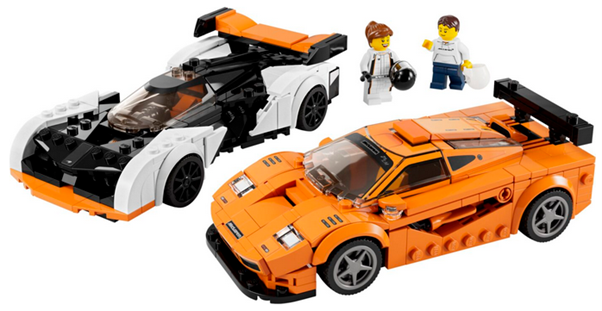 LEGO Speed Champions McLaren Solus GT & McLaren F1 LM 2