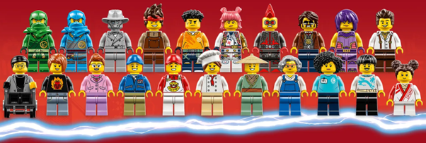 LEGO Minifigures Ninjago City Market