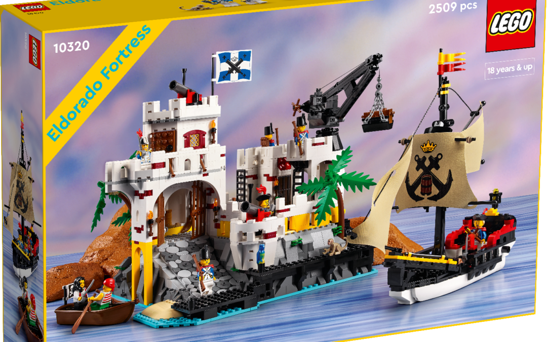 LEGO Pirates returns with the LEGO Icons 10320 Eldorado Fortress set