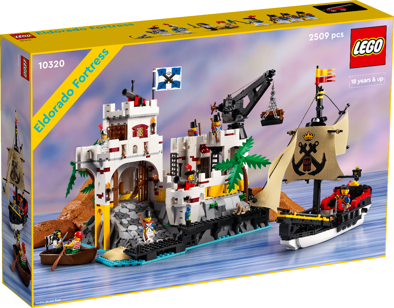 LEGO Icons 10320 Eldorado Fortress set