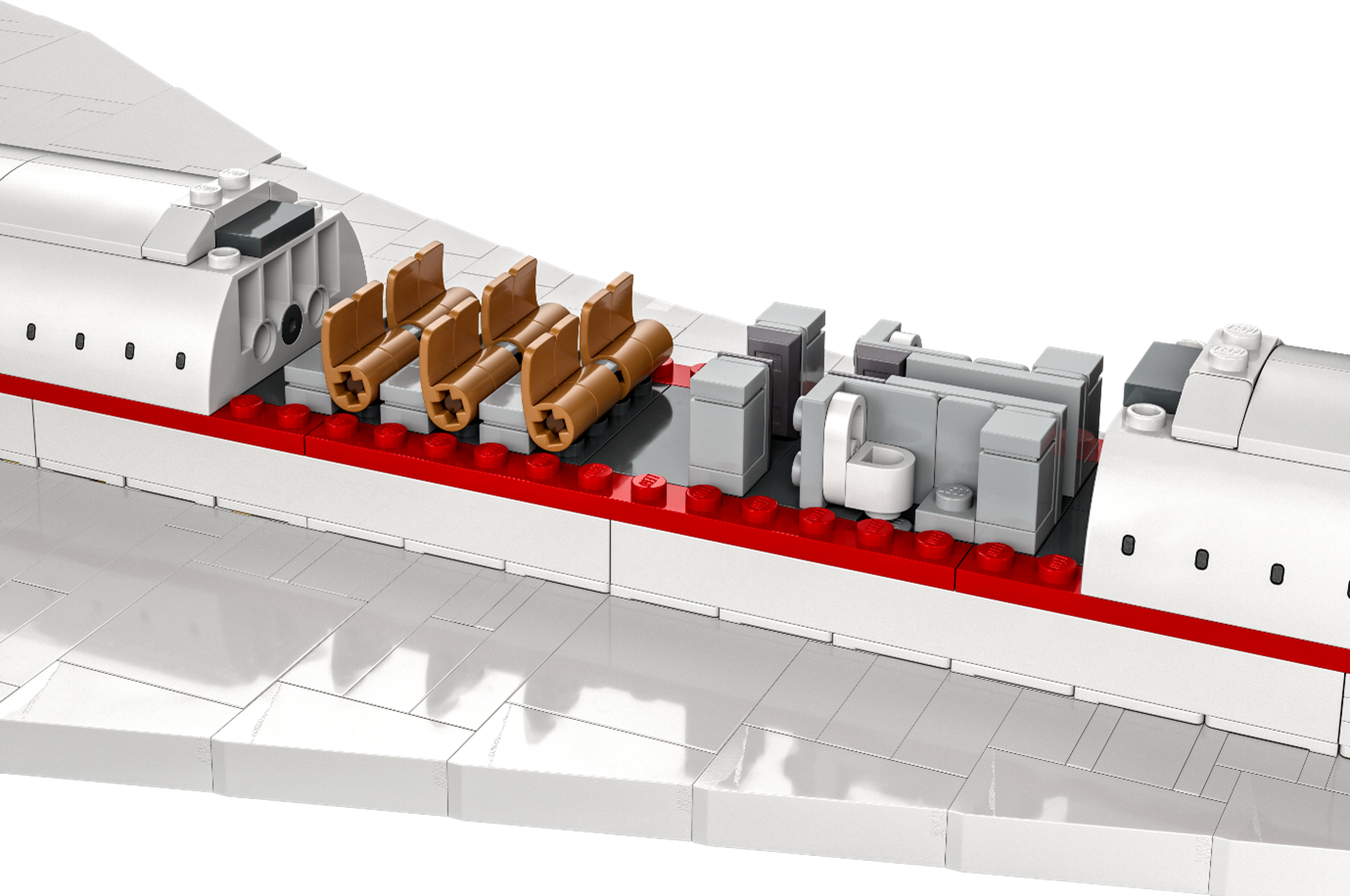 LEGO COncorde Details