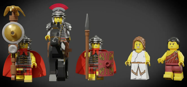 LEGO Ideas November 2023 Roman Forum Pillars